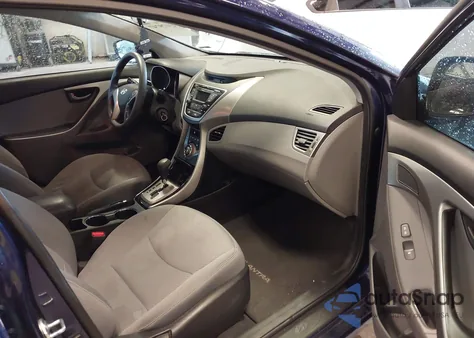 2013 Hyundai Elantra Gls/Limited из США, поврежденный, VIN 5NPDH4AE0DH372216